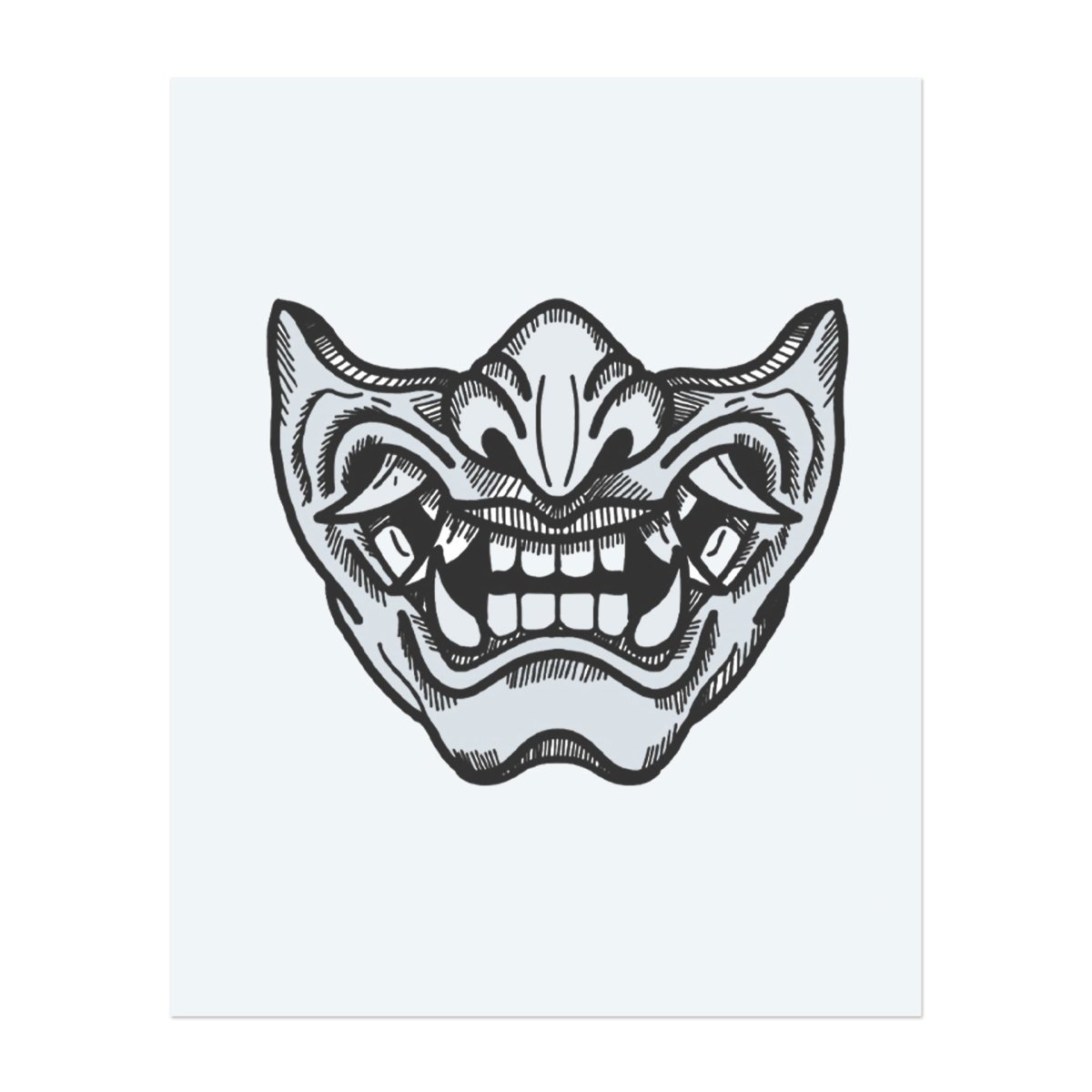 Grinsender Oni INKON DE