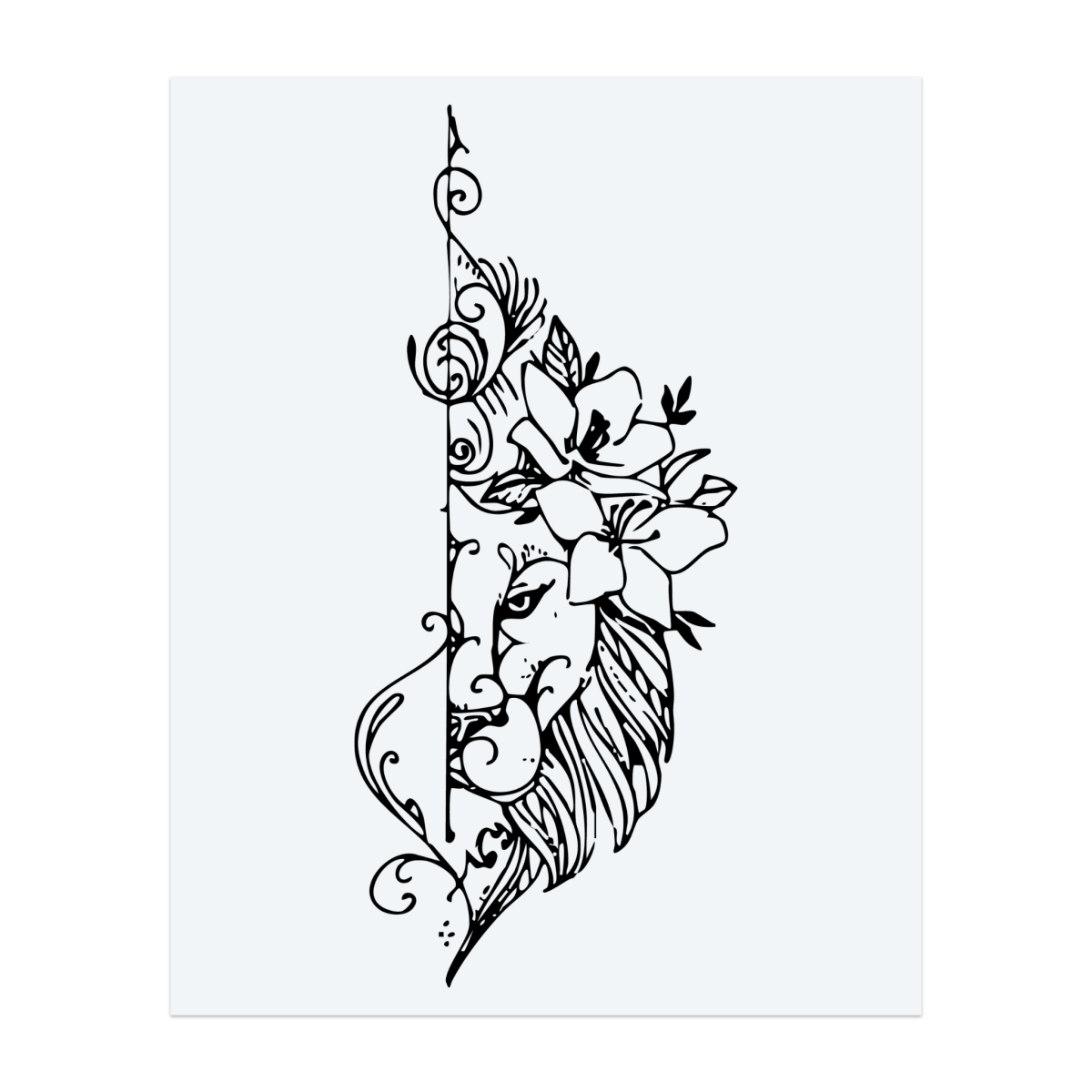 Blumenlöwe INKON DE