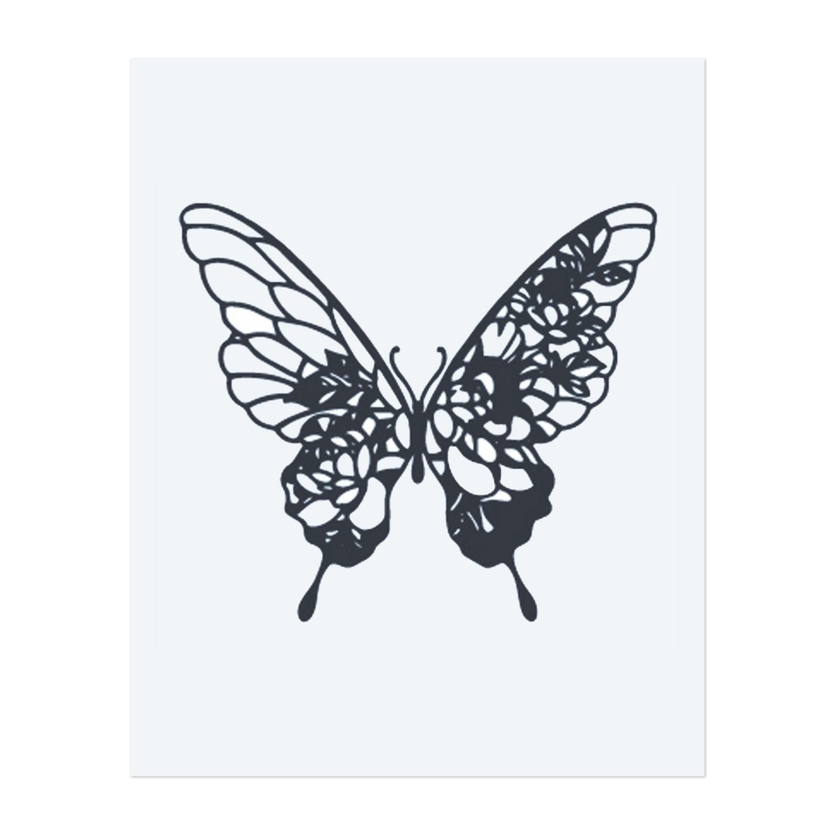 Blumiger Schmetterling INKON DE