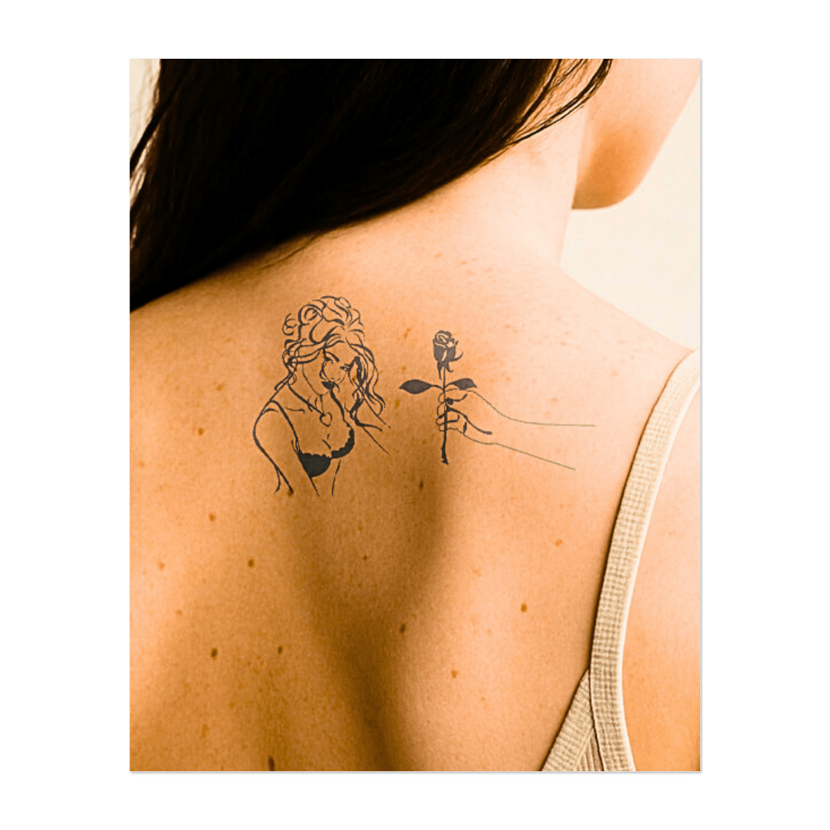 Eine Rose Gereicht INKON DE