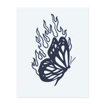 Feuriger Schmetterling INKON DE