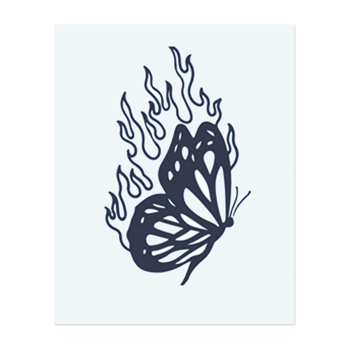 Feuriger Schmetterling INKON DE