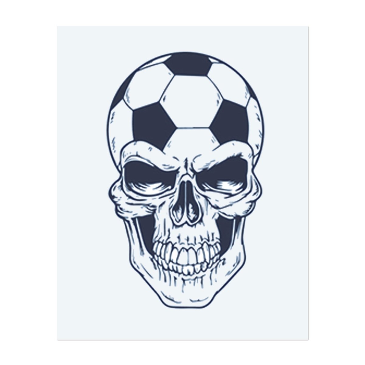 Fußball - Schädel INKON DE