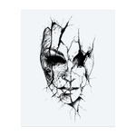 Gebrochene Maske INKON DE