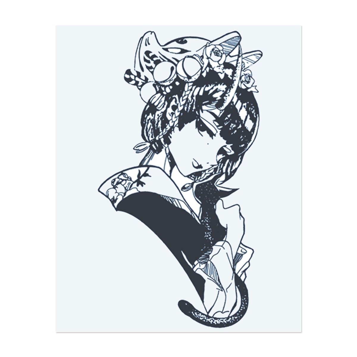 Geisha Katze INKON DE
