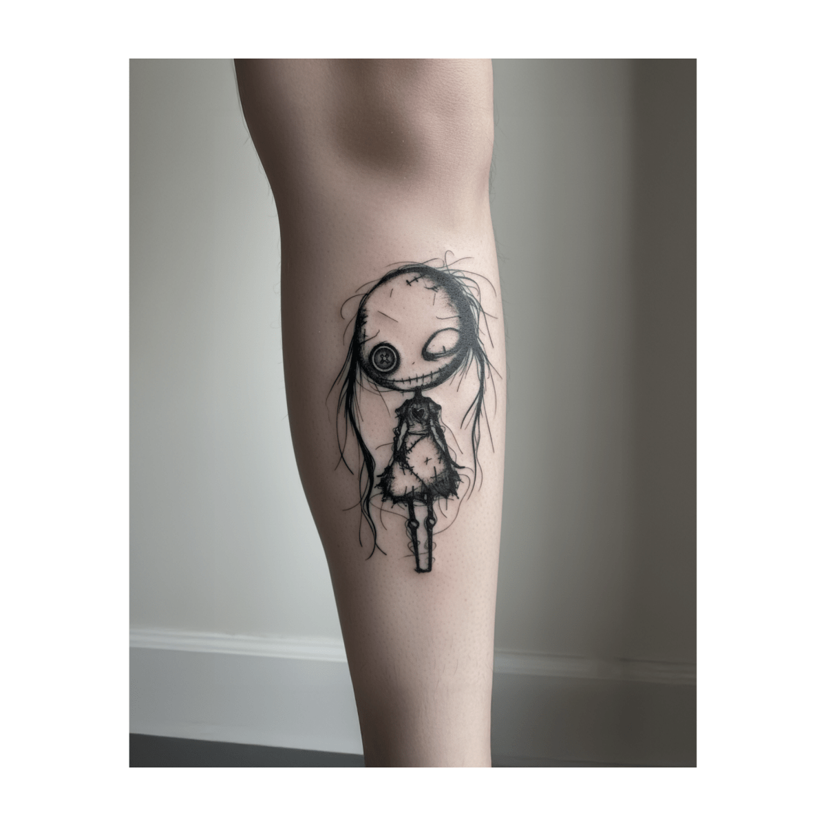 Genähte Puppe INKON DE