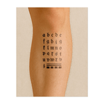 Gotisches Alphabet INKON DE