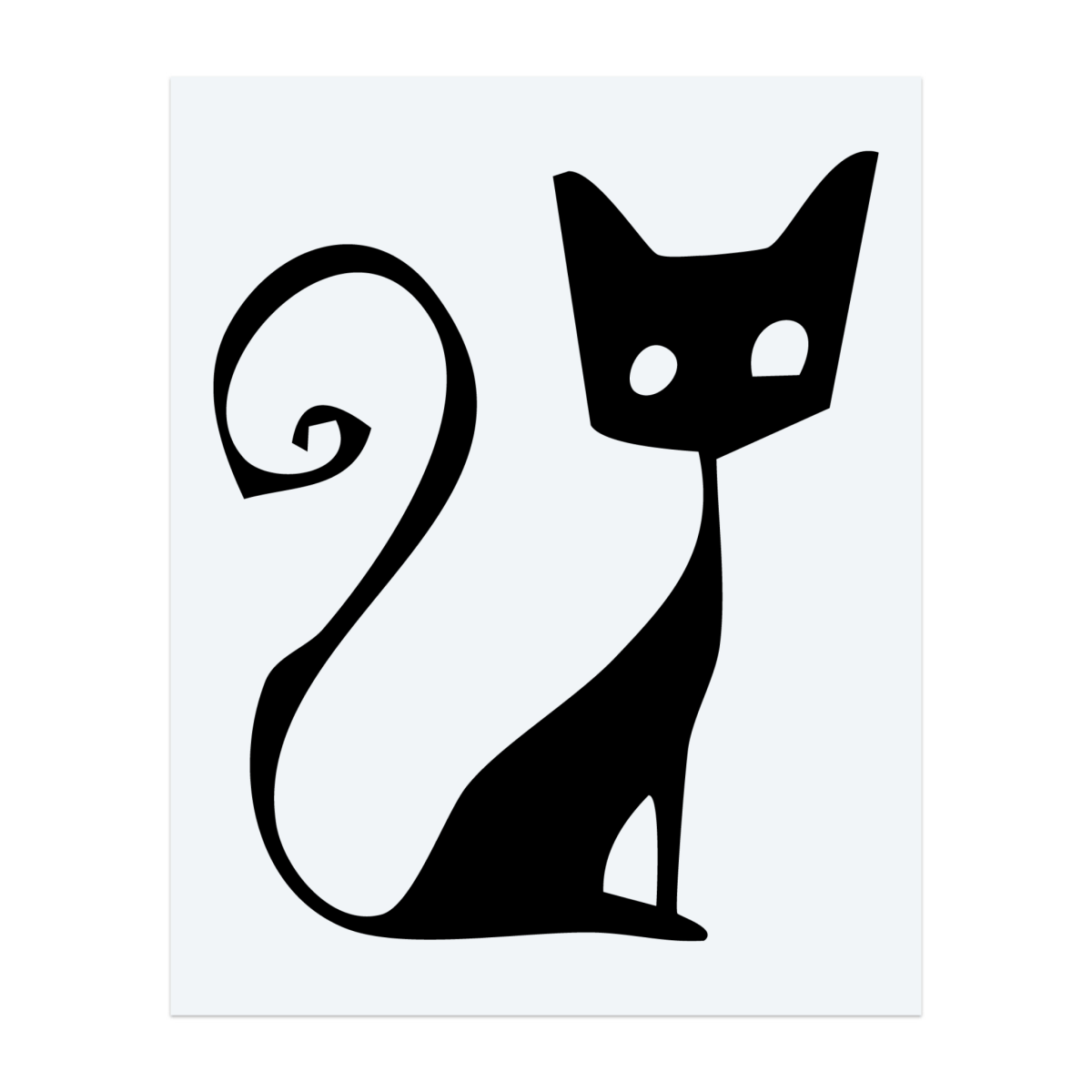 Gruselige Katze INKON DE
