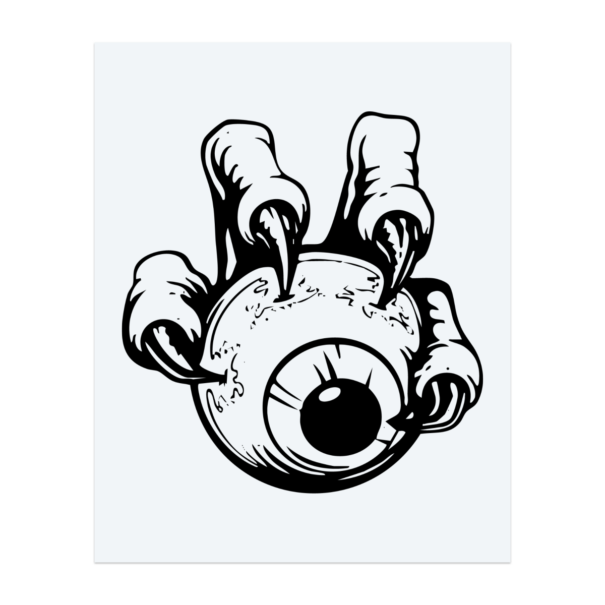 Gruseliges Auge INKON DE