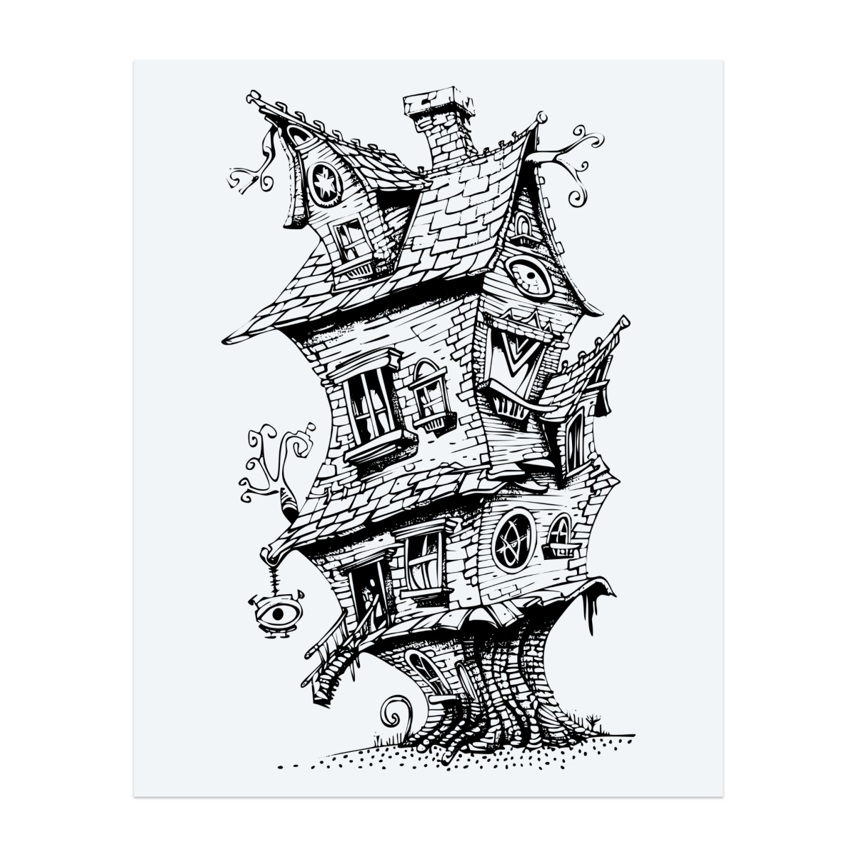 Gruseliges Baumhaus INKON DE