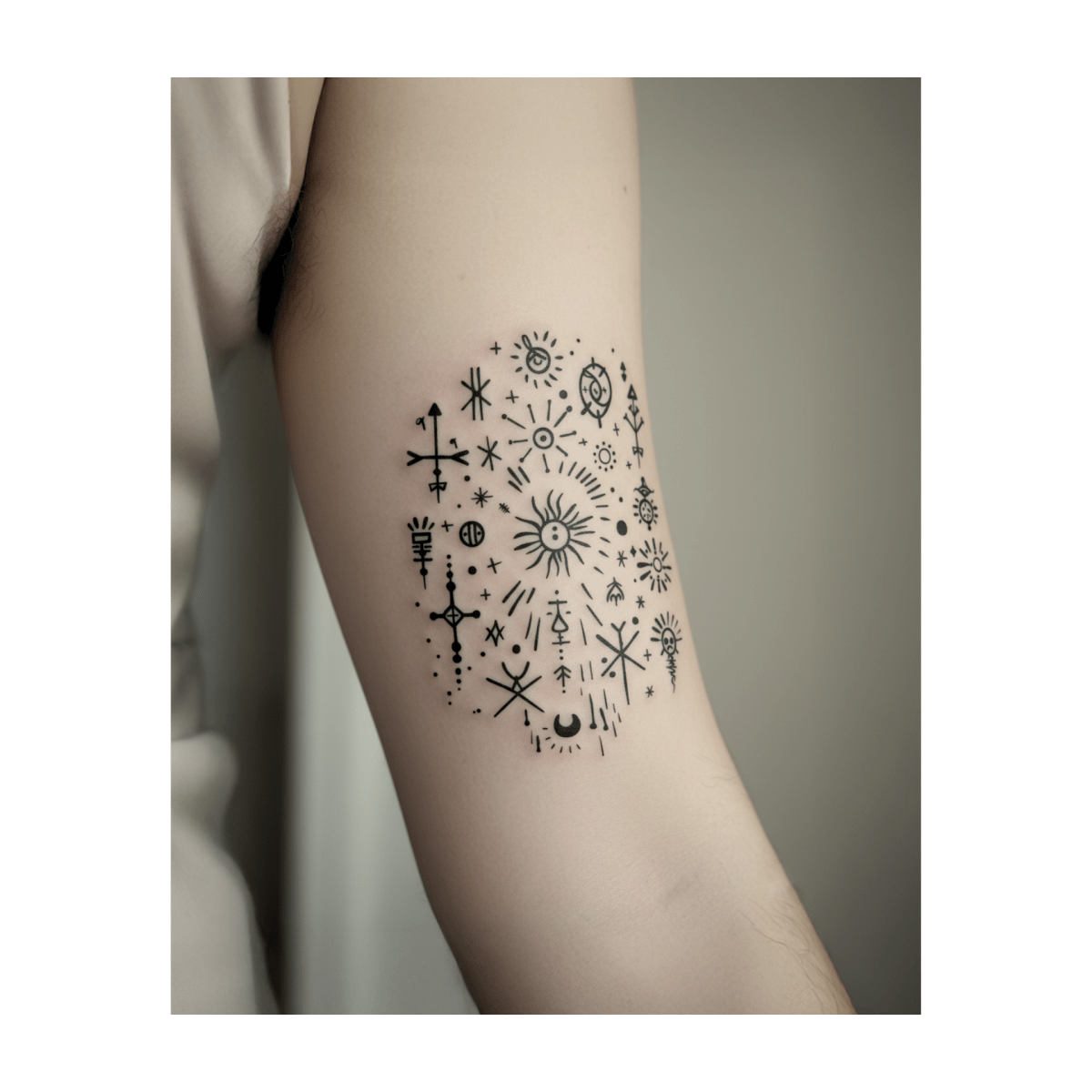 Hexensymbole INKON DE