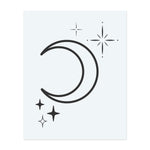 Himmlischer Mond und Sterne INKON DE