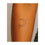 Himmlischer Mond und Sterne INKON DE