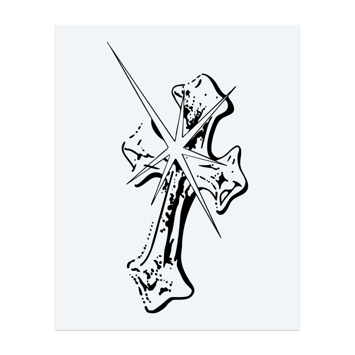 Leuchtendes Kreuz INKON DE