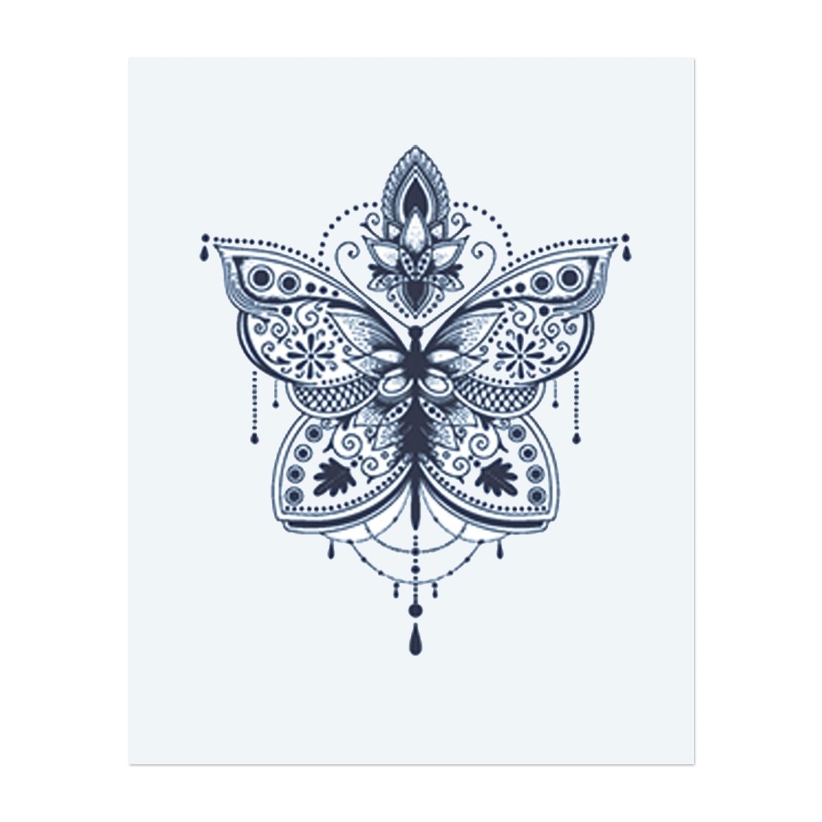 Mandala - Schmetterling INKON DE