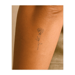 Minimalistische Rose INKON DE