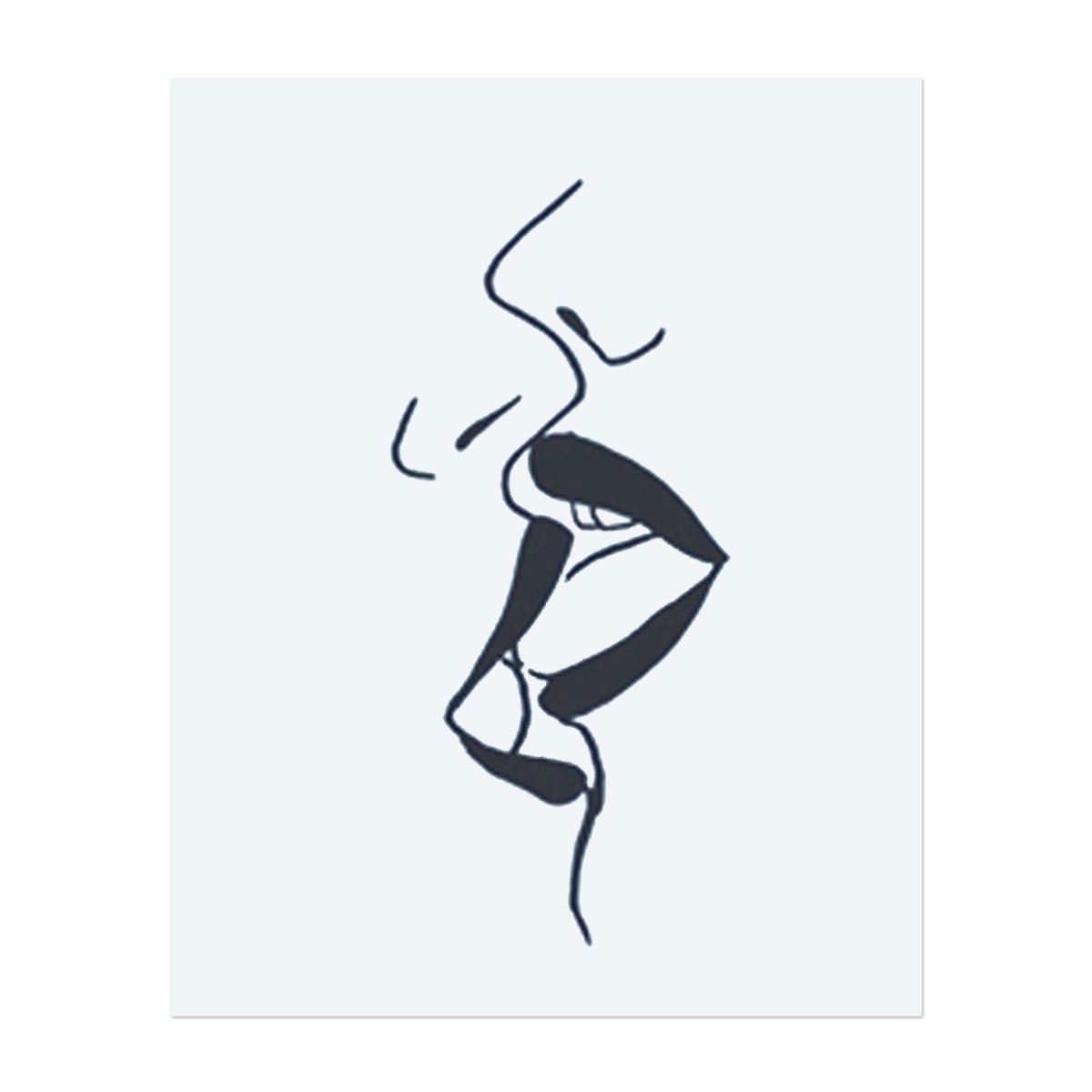 Sinnliche Lippen INKON DE