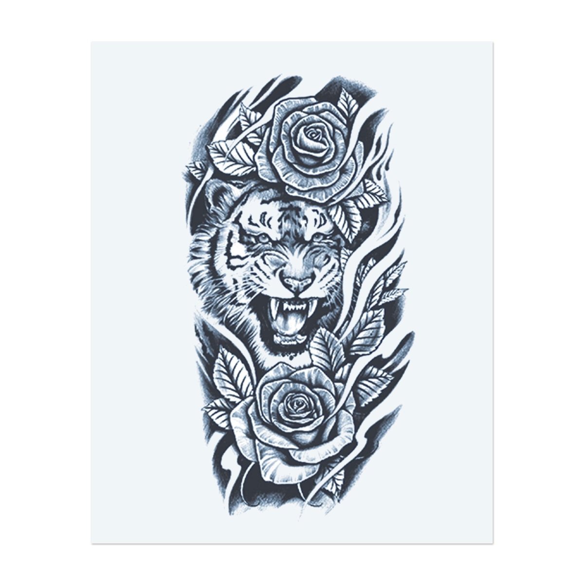 Tiger & Roses INKON DE