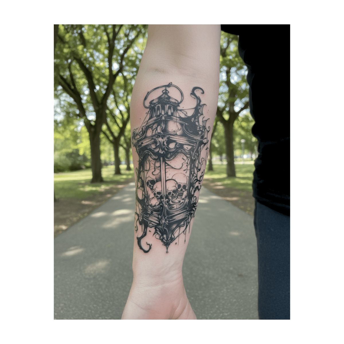 Totenkopf Laterne INKON DE