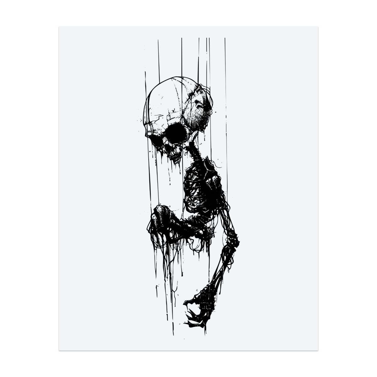 Totenkopfpuppe INKON DE