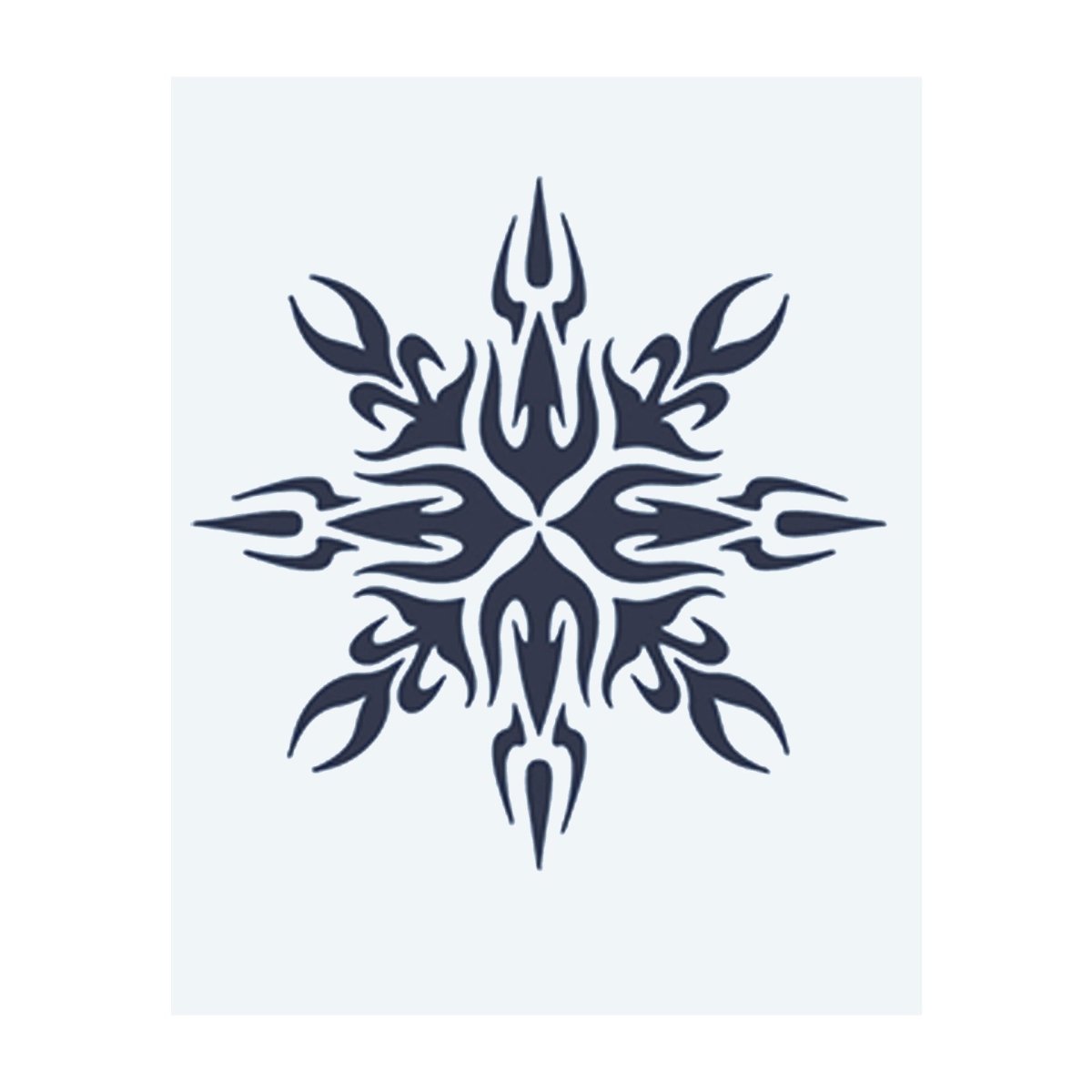 Tribale Schneeflocke INKON DE