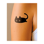 Verspielte Katzensilhouette INKON DE