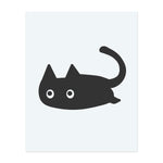 Verspielte Katzensilhouette INKON DE
