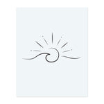 Welle mit Sonnenstrahlen INKON DE