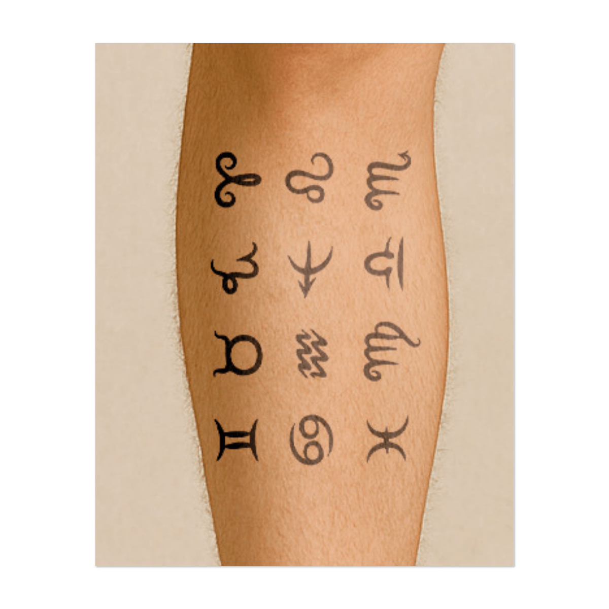 Zodiac Zeichen INKON DE